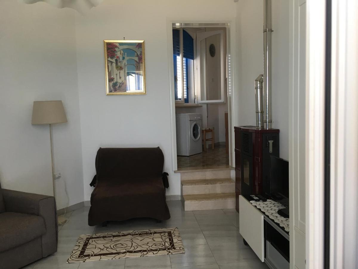 Casa Direttamente Sul Mare Villa Марина ди Манкаверза Екстериор снимка