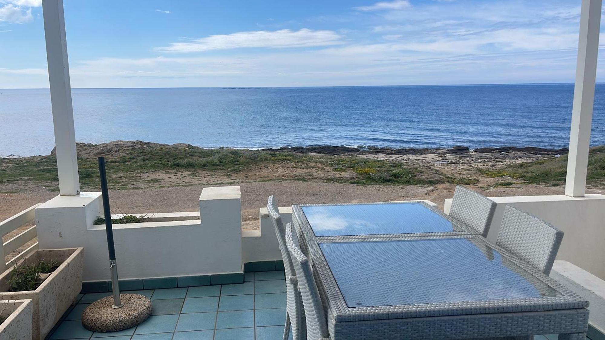 Casa Direttamente Sul Mare Villa Марина ди Манкаверза Екстериор снимка
